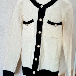 White & Pink Cardigans (S)
